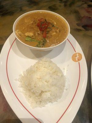 35. Panang Curry with chicken