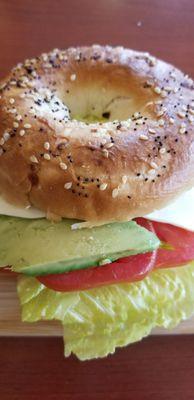 Vegetarian Bagle