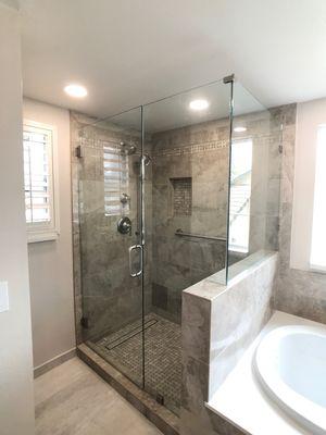 Master bathroom in Folsom, CA