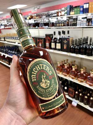 Michters Limited Release Barrel Strength Rye