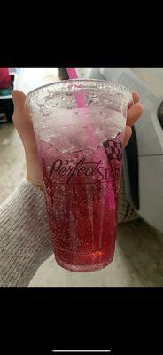 Italian soda with lotus and flavored syrup!