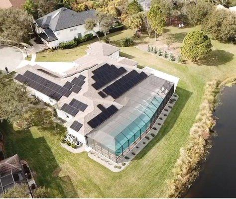 Palm Coast 42.7kW solar electric project