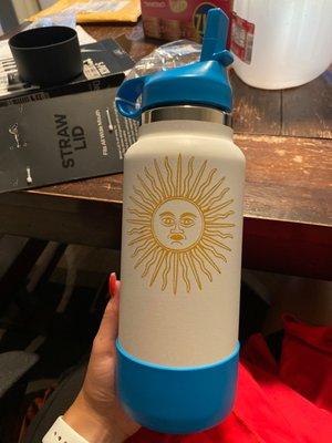 Engraving Hydroflask