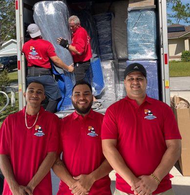 Are always smiling movers!