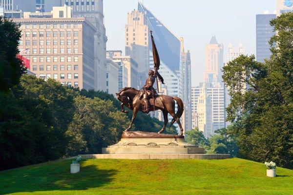 General Grant Statue in Grant Park