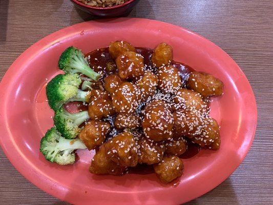 Sesame chicken