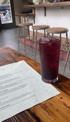 Sangria + menu in September 2024