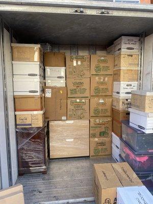 Storage Pod Loading, Need your items professionally packed?