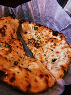 Garlic naan!