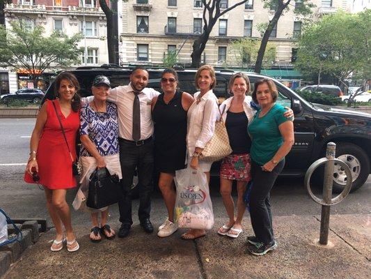 Jose from new family car service upper west side and the crazy us open ladies he dealt with for 5 days