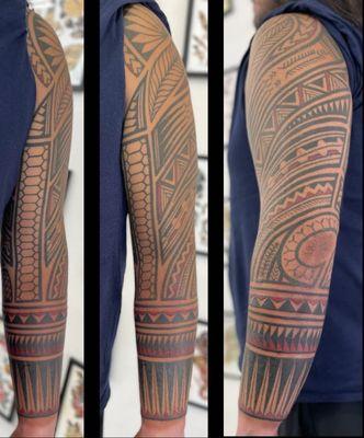 Filipino inspired tribal sleeve by Graham