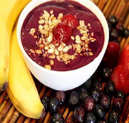 The Acai bowl (the healthy ice cream sunday)