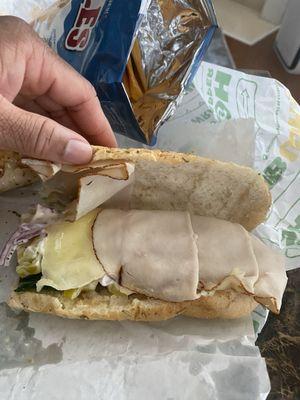 Minimum turkey titan sub