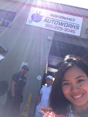 If ur in the bay area and you need car services visit  PerformanceAutoworks.They'll take care of you and treat you like family