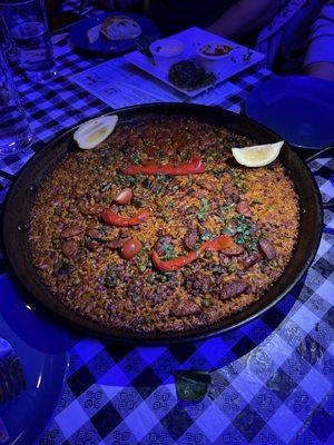 Meat lovers paella