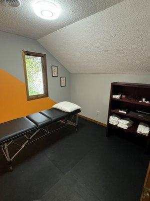 Private treatment room.