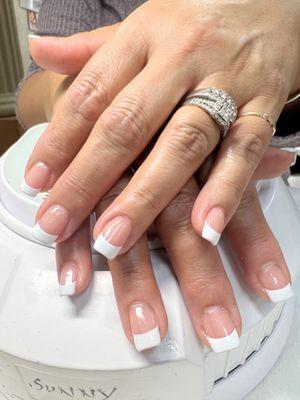 Love my French manicure!