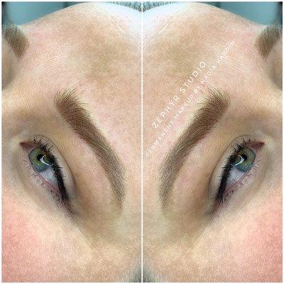 Ombré Powder Brows