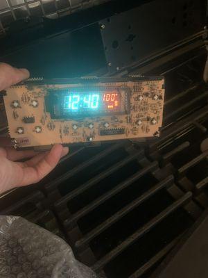 Oven LCD and control board replacement. Cookies gotta get baked