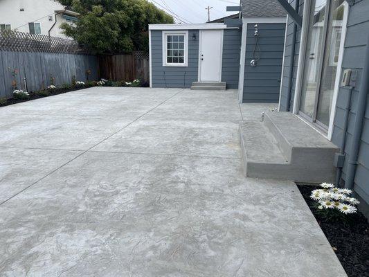 Our custom  silverstone concrete work