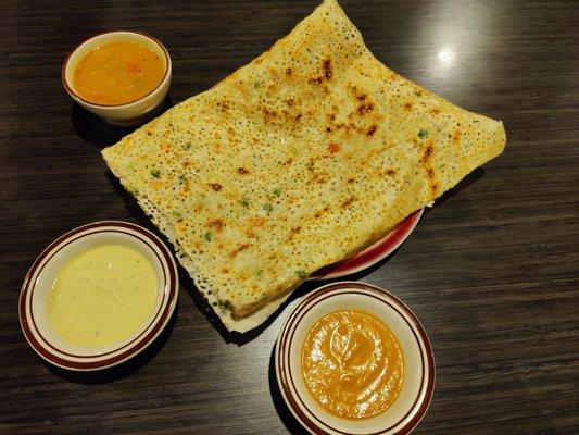 Rava Masala Dosa