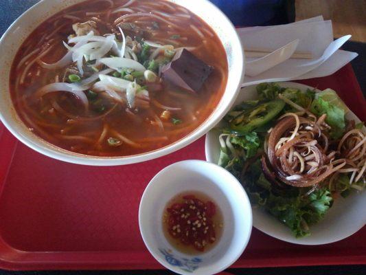 Huge Bun Bo Hue!