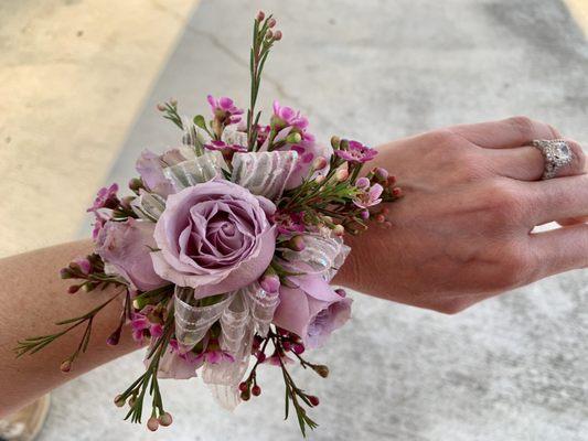 My 10th anniversary corsage