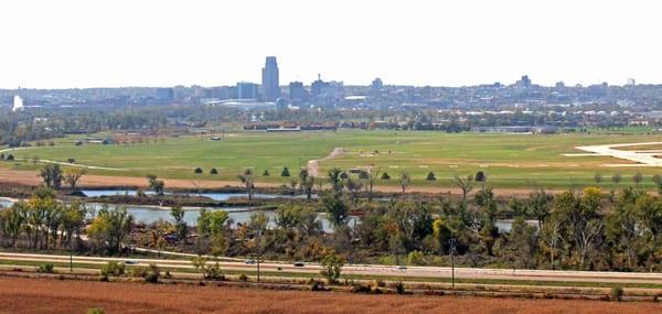 View of Omaha from the Bluffs