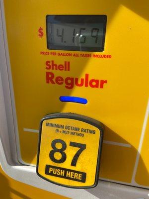 $4.16/gallon on 06/30/21