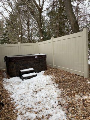 Hot tub privacy screen!!