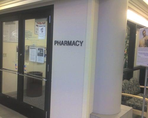 Pharmacy entrance from the Castro st side