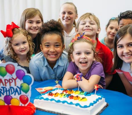 Our Birthday Parties have been voted #1 for price, location, and quality by moms & dads!