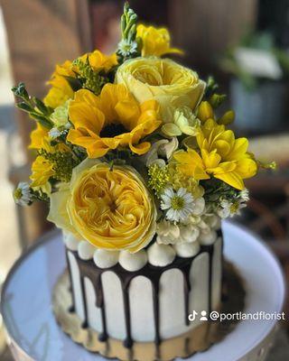 Sunflower cake