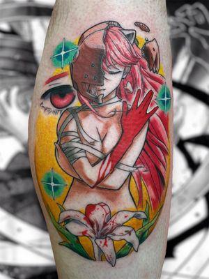 Elfen lied anime by tina @tinadoestats