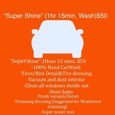 "Super Shine"  Details