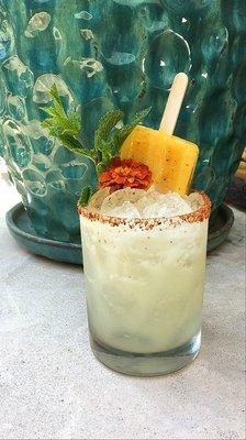 Mango-Tajin Popsicle Margarita