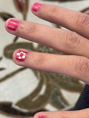 Nail Art for my daughter who bites her nails.