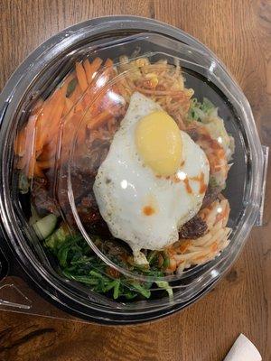 Bulgogi Bi -Bam-Bap Lunch beef