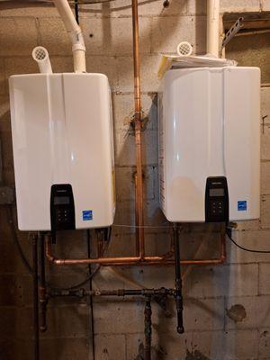 Additional Tankless Water Heater Installation for our commercial client