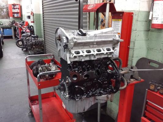 Audi A4 1.8t engine rebuild