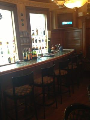 The bar.