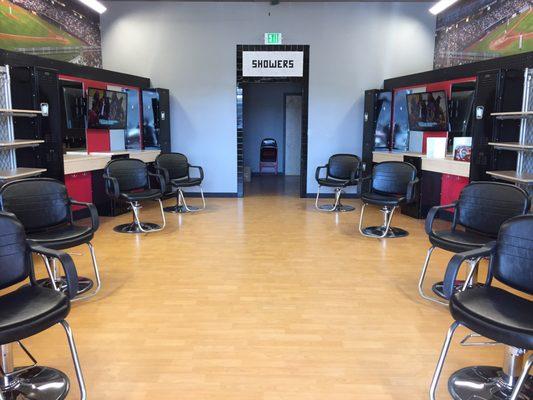 Great environment for a championship haircut experience.