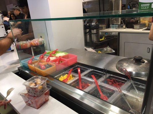 Newly renovated Cafe East: frozen yogurt still the same