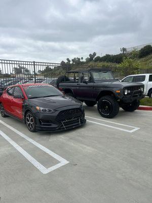 My 2019 Hyundai Veloster N two days after picking it up from Tuttle Click Hyundai