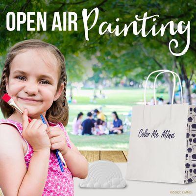 Take the color me mine painting experience anywhere you want!