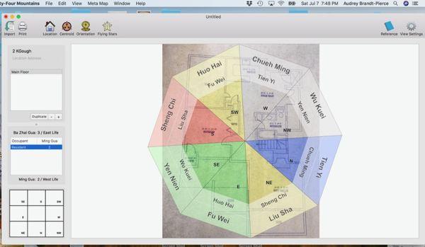 FENG SHUI MAP