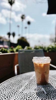 Patio in the sunshine