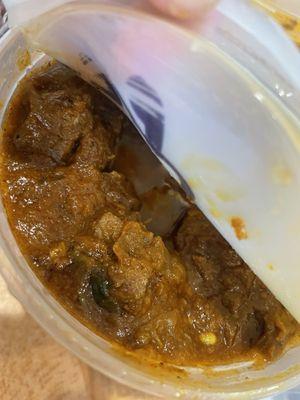 Curry mutton