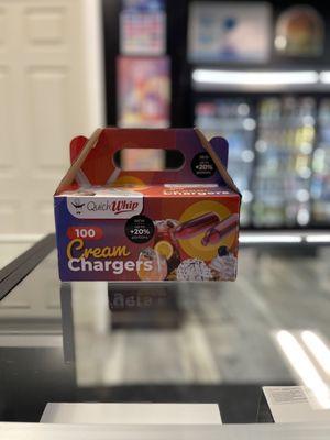 Cream chargers!