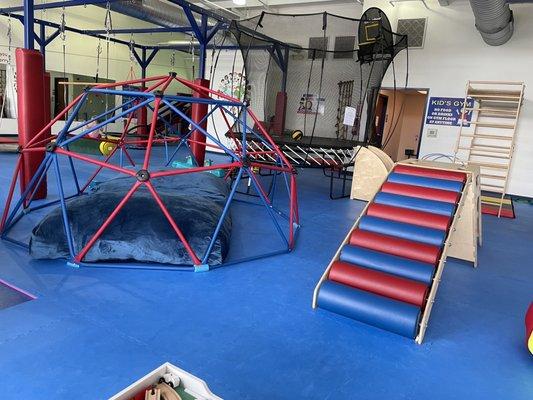 The Kid's Gym catered to kids with sensory processing needs